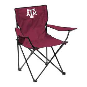 NCAA Texas A&M Aggies Fusion Camping Chair With Cooler & Side Table - 350lb Capacity