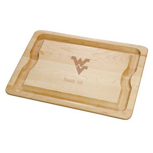 615789952053: West Virginia UNIV Maple Cutting Board by M.LaHart & Co.