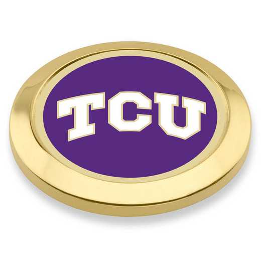 615789295600: Texas Christian University Enamel Blazer Buttons