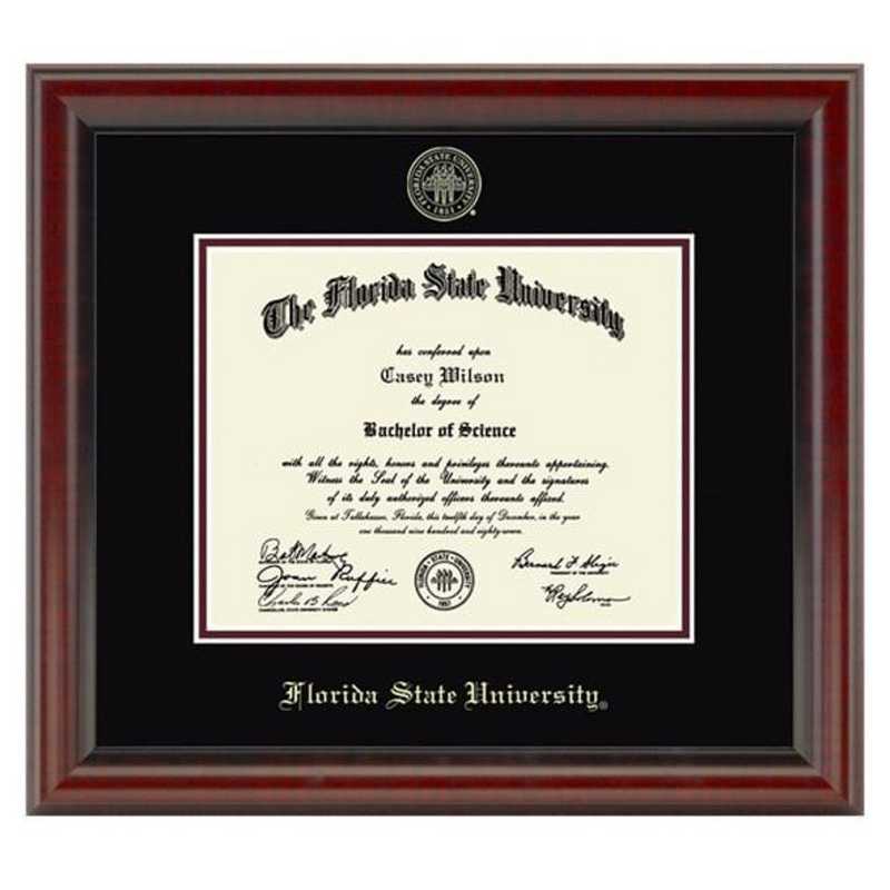 615789424116: Florida State University Diploma Frame- the Fidelitas
