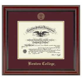 The Fidelitas LA HART Boston University Diploma Frame M