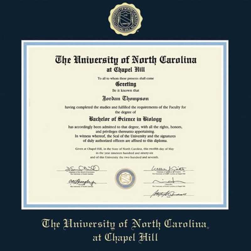 University of deals North Carolina Greensboro diploma frame campus photo certificate framing graduation document plaque UNCG degree gift college