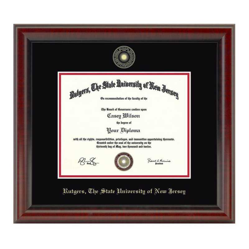 615789802594: Rutgers University Masters/PhD Diploma Frame- the Fidelitas