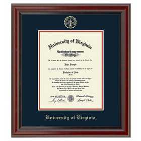 M.LaHart & Co. University of Virginia 17x22 Fidelitas Cherry Wood Diploma Frame
