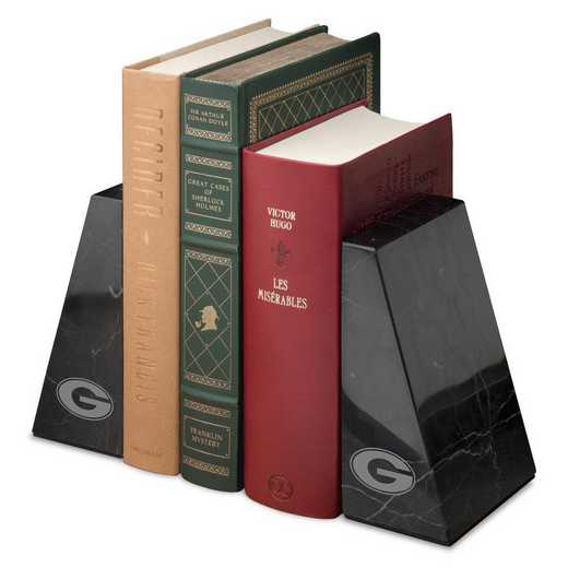615789014072: Univ of Georgia Marble Bookends