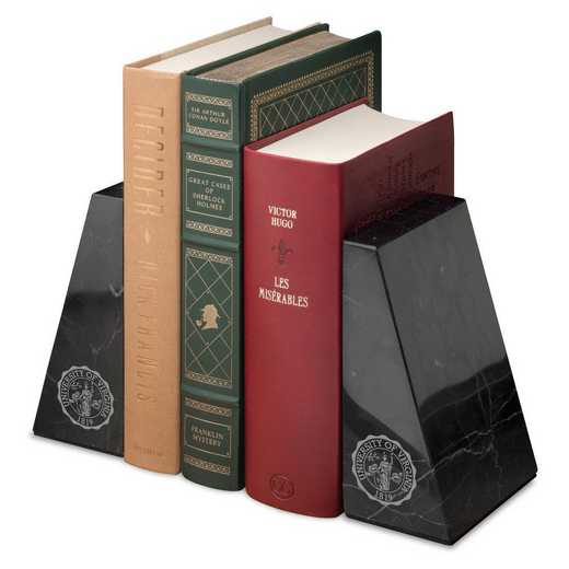 615789746102: Univ of Virginia Marble Bookends