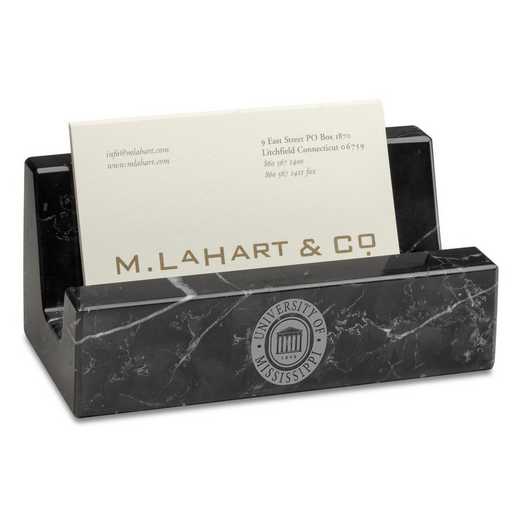 615789290254: Ole Miss Marble Business Card Holder