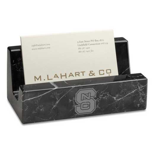 615789354710: NC State Marble Business Card Holder