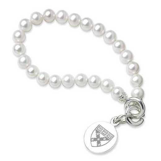 615789583387: HBS Pearl Bracelet with SS Charm