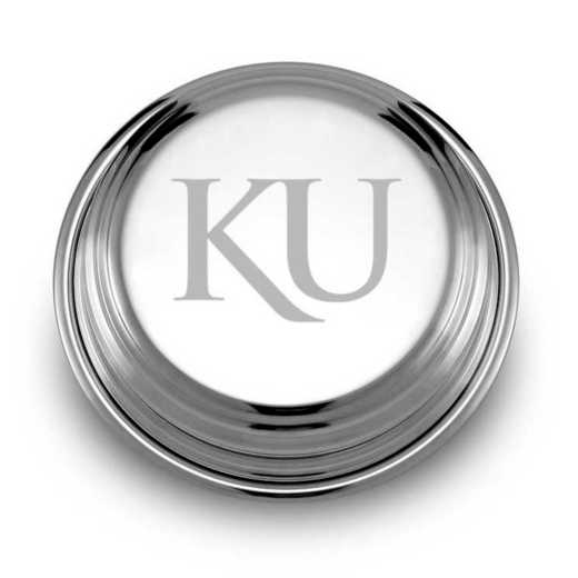 615789304616: Univ of Kansas Pewter Paperweight