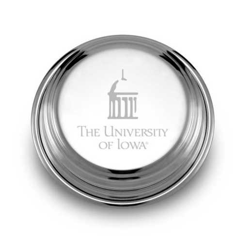 615789536604: Univ of Iowa Pewter Paperweight