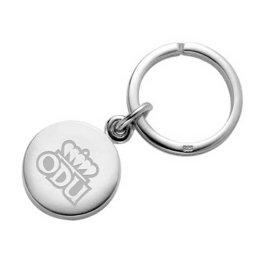 615789119029: Old Dominion Sterling Silver Insignia Key Ring