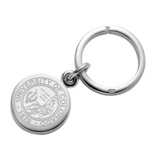 615789517351: Colorado Sterling Silver Insignia Key Ring
