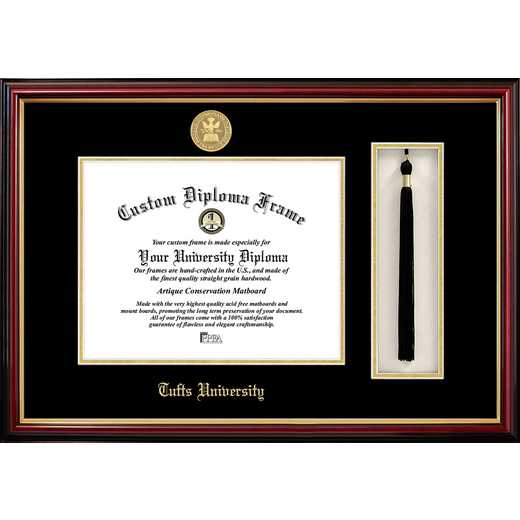 MA597PMHGT: Tufts 11w x 8.5h Tassel Box and Diploma Frame