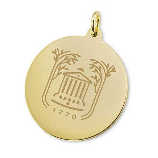 615789406051: College of Charleston 14K Gold Charm by M.LaHart & Co.