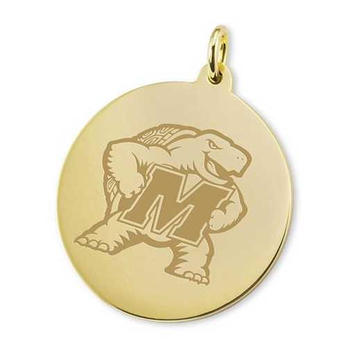 615789700623: Maryland 14K Gold Charm by M.LaHart & Co.