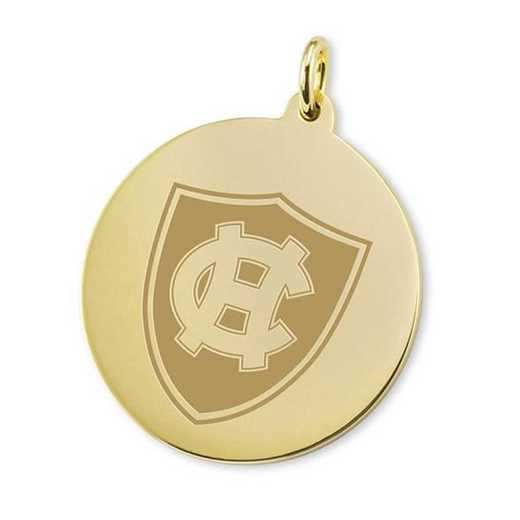 615789828488: Holy Cross 14K Gold Charm by M.LaHart & Co.