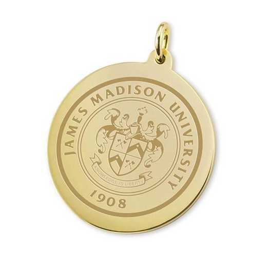 615789204909: James Madison 18K Gold Charm by M.LaHart & Co.