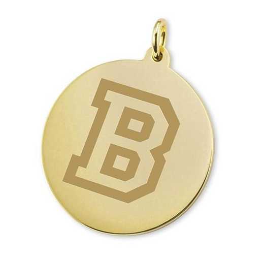615789871842: Bucknell 18K Gold Charm by M.LaHart & Co.