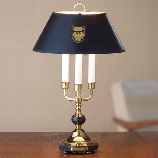 615789335498: University of Chicago Lamp in Brass & Marble