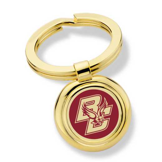 615789061533: Boston College Enamel Key Ring by M.LaHart & Co.