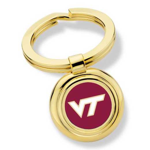 615789165491: Virginia Tech Key Ring by M.LaHart & Co.