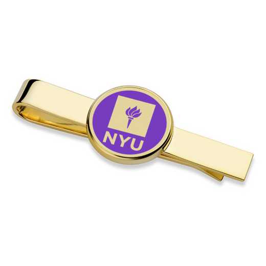 615789911302: New York University Enamel Tie Clip