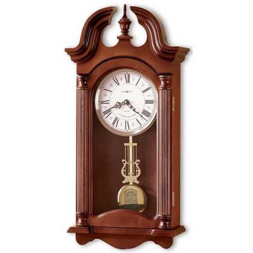 615789582465: Brown Howard Miller Wall Clock