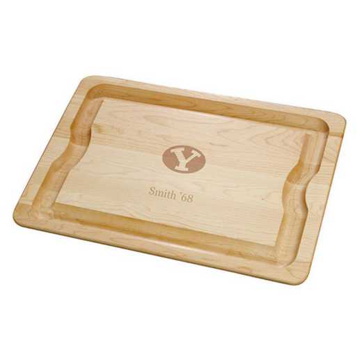 615789025221: Brigham Young UNIV Maple Cutting Board by M.LaHart & Co.