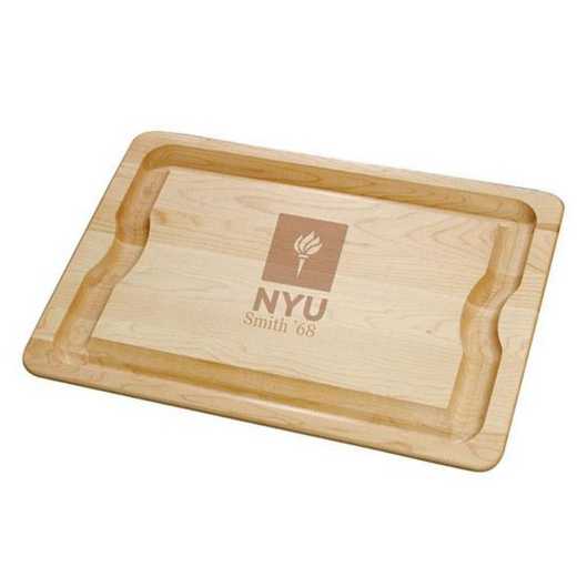 615789713982: NYU Maple Cutting Board by M.LaHart & Co.