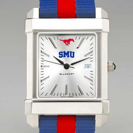 615789236047: Southern Methodist Univ Collegiate Watch W/NATO Strap