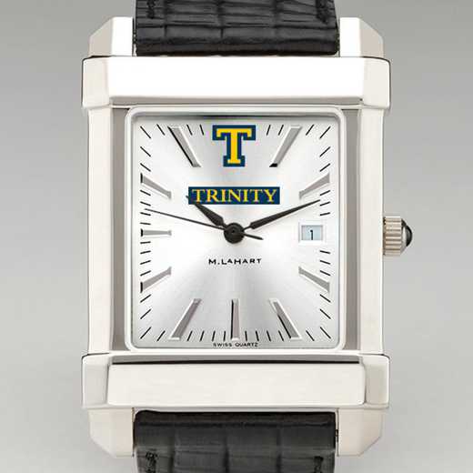 615789130734: Trinity College Men's Collegiate Watch W/ Leather Strap
