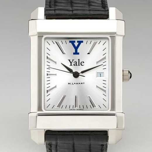 615789613169: Yale Men's Collegiate Watch W/ Leather Strap