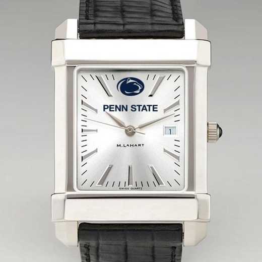 615789885658: Penn State Men's Collegiate Watch W/ Leather Strap
