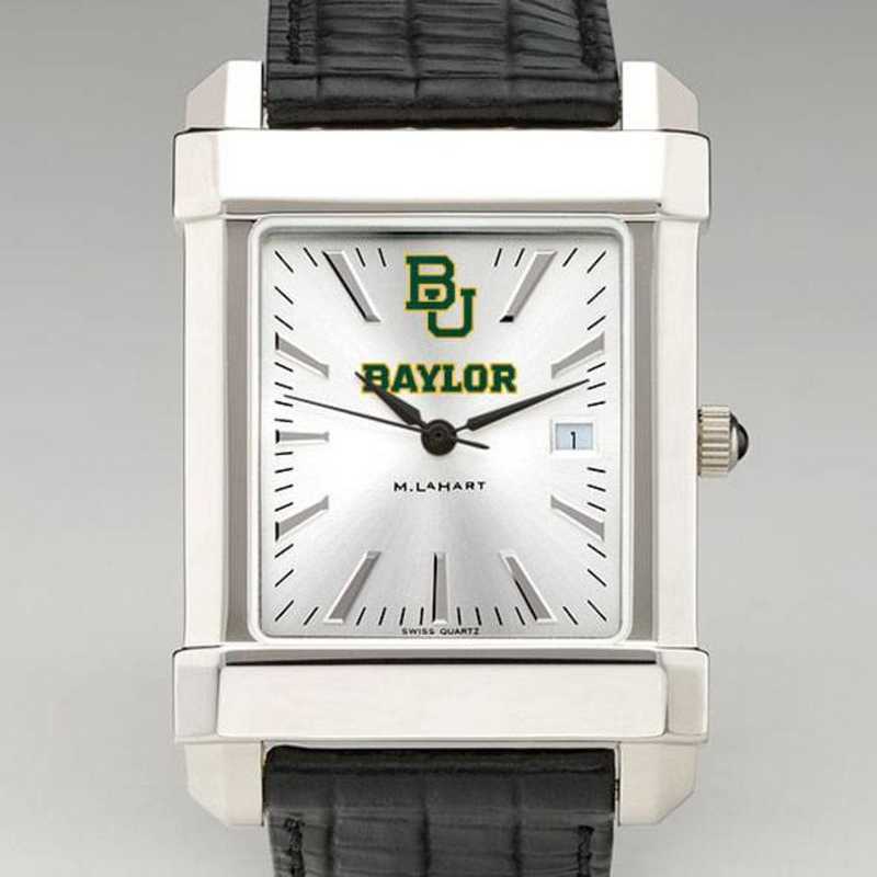 Baylor Men s Collegiate Watch with Leather Strap by M.LaHart Co