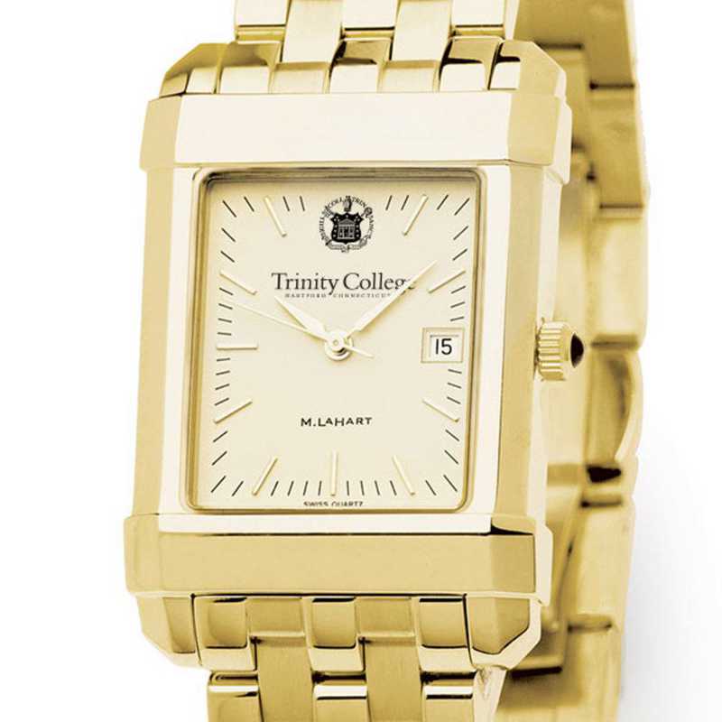 615789126430: Trinity College Men's Gold Quad W/ Bracelet