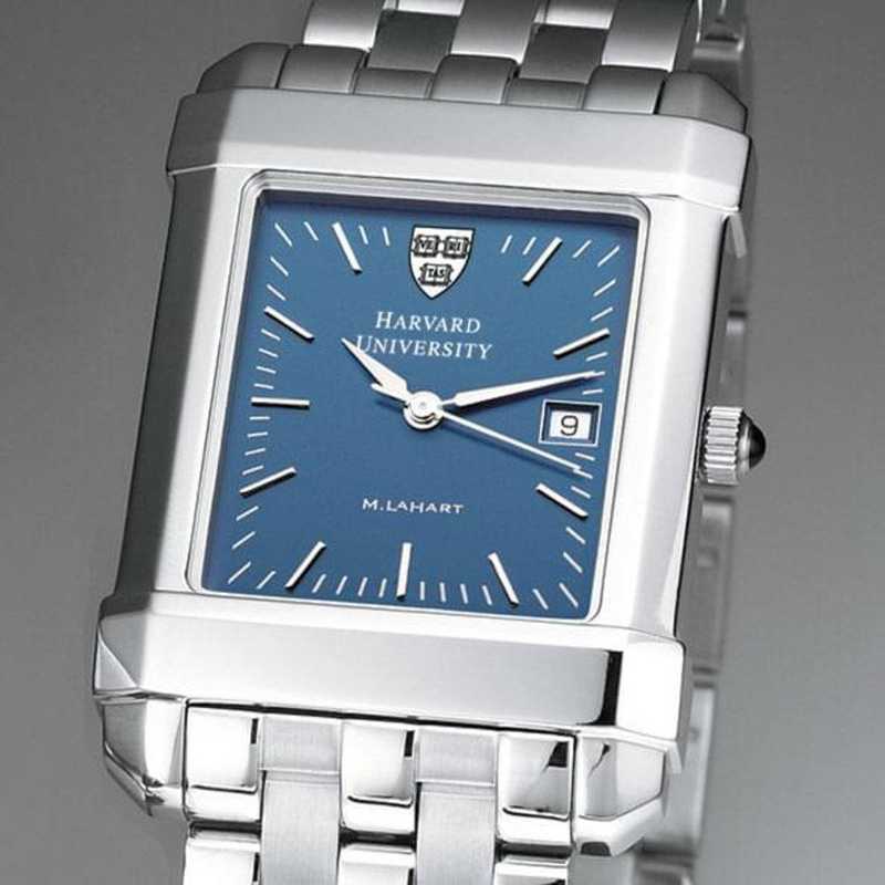 615789410126: Harvard Men's Blue Quad Watch with Bracelet
