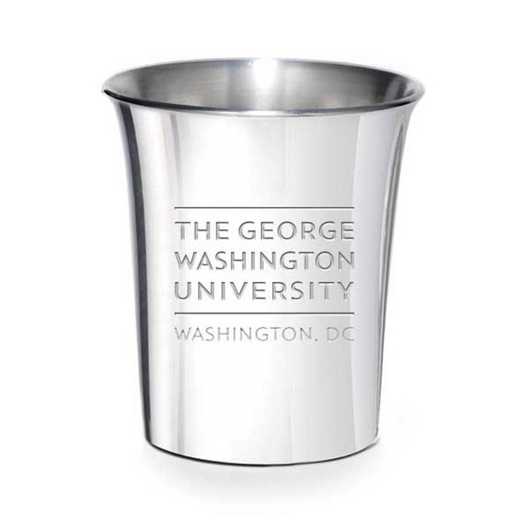 615789477389: George Washington Pewter Jigger by M.LaHart & Co.