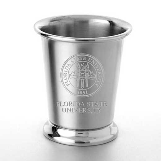 615789114093: Florida State Pewter Julep Cup by M.LaHart & Co.
