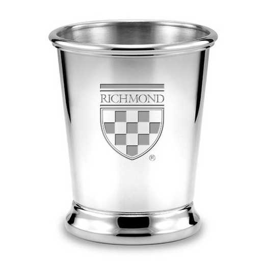 615789195559: University of Richmond Pewter Julep Cup by M.LaHart & Co.