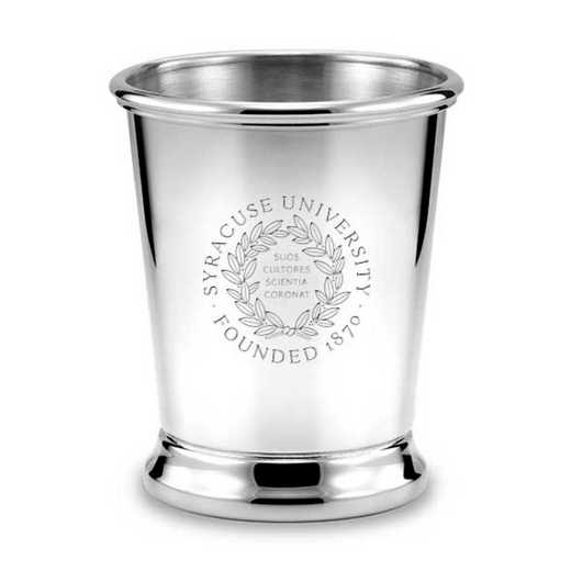 615789389705: Syracuse University Pewter Julep Cup by M.LaHart & Co.
