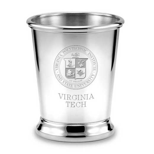 615789420019: Virginia Tech Pewter Julep Cup by M.LaHart & Co.