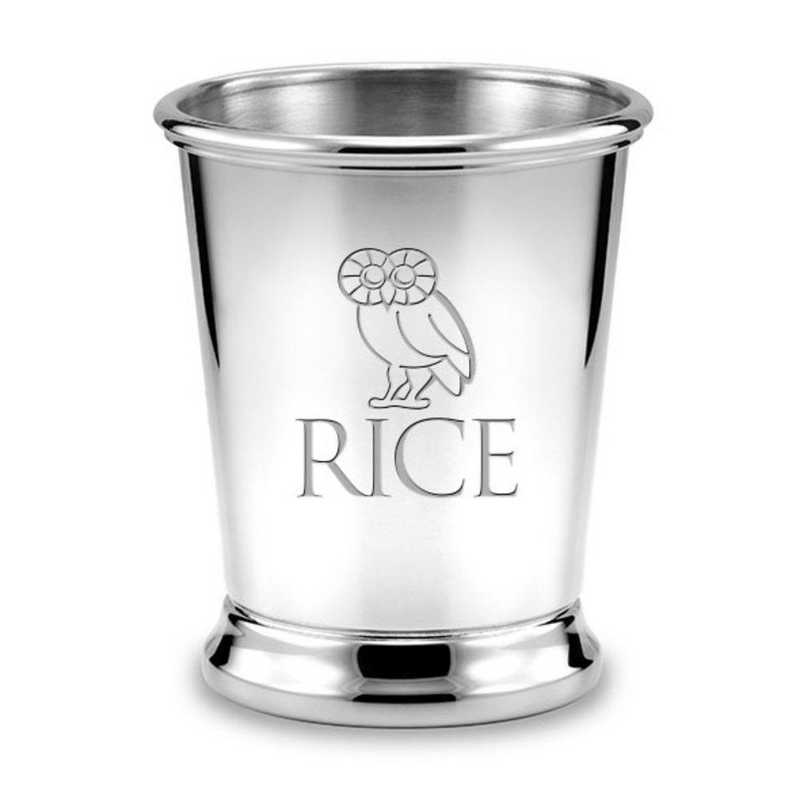 615789797289: Rice University Pewter Julep Cup by M.LaHart & Co.