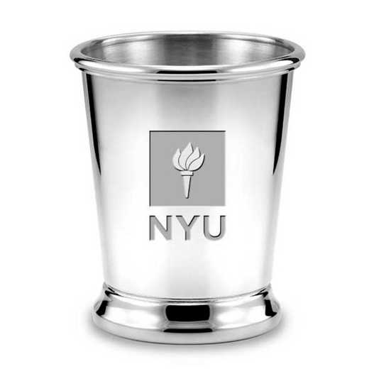 615789819363: NYU Pewter Julep Cup by M.LaHart & Co.