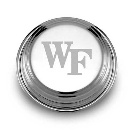 615789040606: Wake Forest Pewter Paperweight