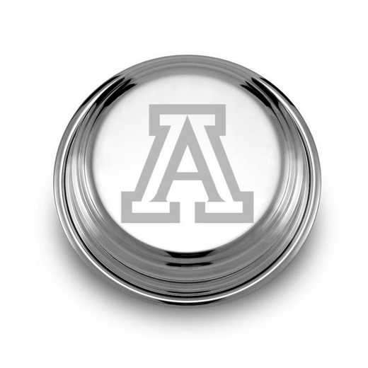 615789121763: University of Arizona Pewter Paperweight