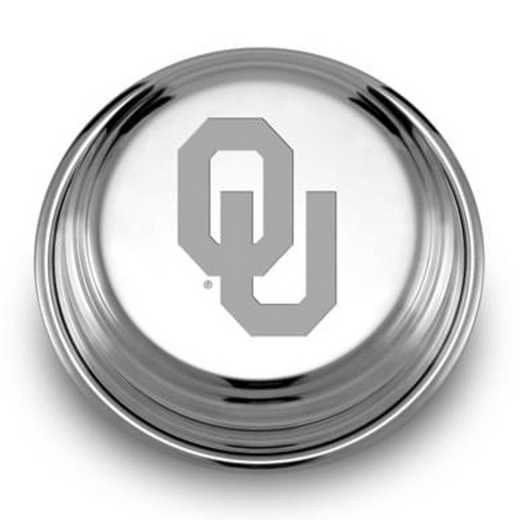 615789198956: Oklahoma Pewter Paperweight