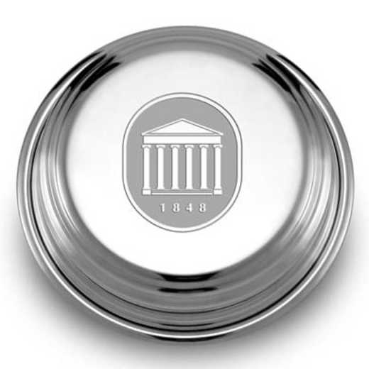 615789251187: Ole Miss Pewter Paperweight