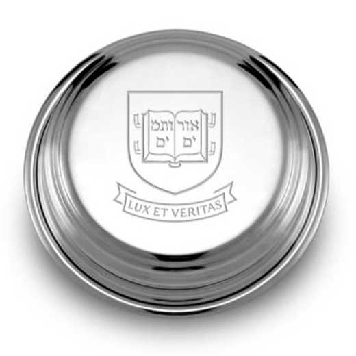 615789267973: Yale Pewter Paperweight