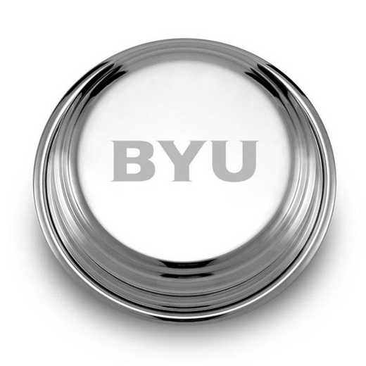 615789520382: Brigham Young University Pewter Paperweight